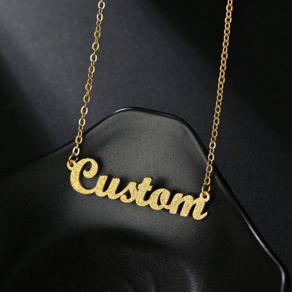Custom Frosted Necklace